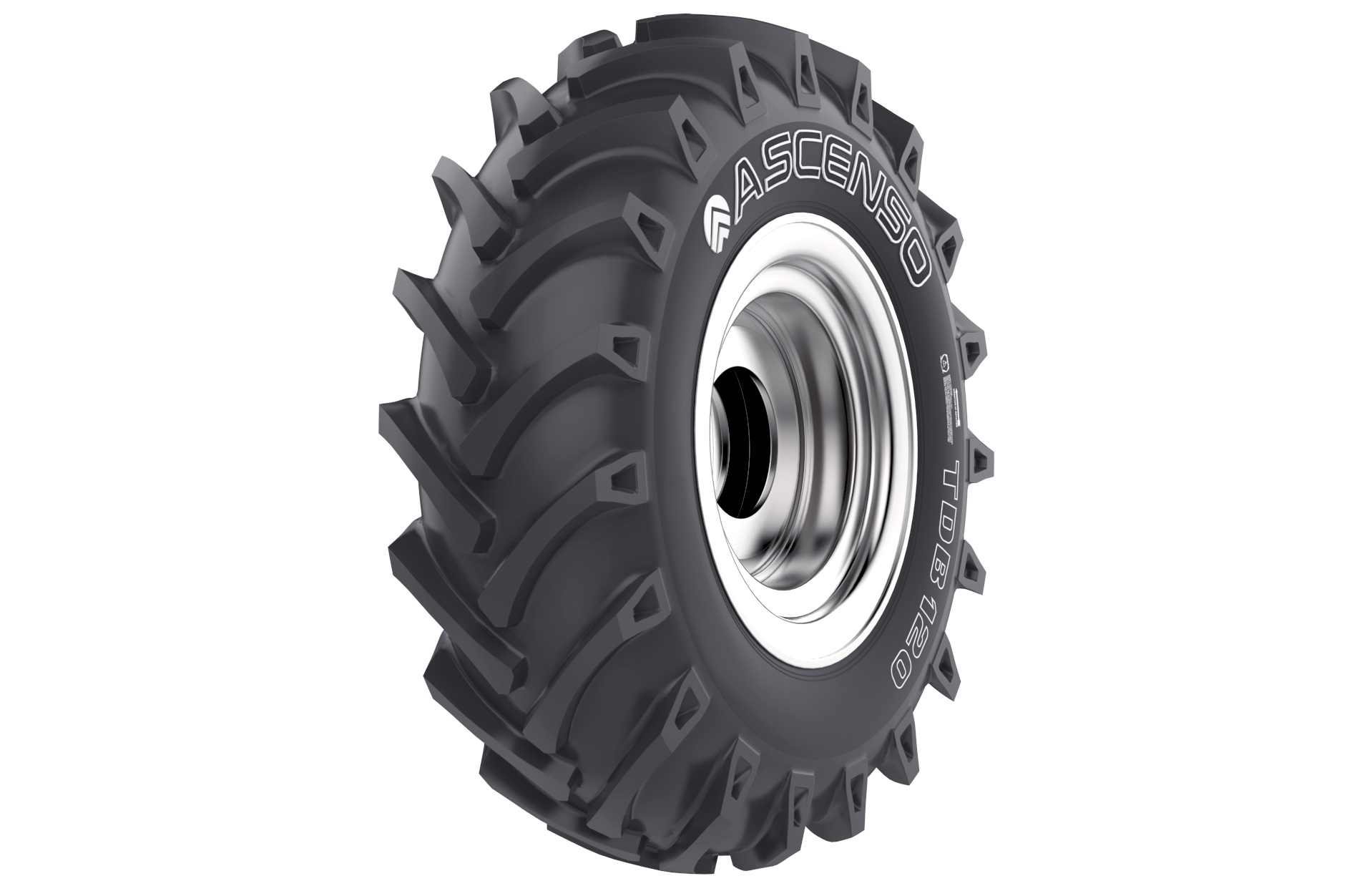 ยางรถฟาร์ม ยี่ห้อ Ascenso TDB 120 8-16 (Deep Tread) 6PR T/T Agriculture Tyre ยางรถไถและยางเกษตร (ผ้าใบ) (ไม่รวมค่าขนส่ง) - ชัยโชติรวมยาง