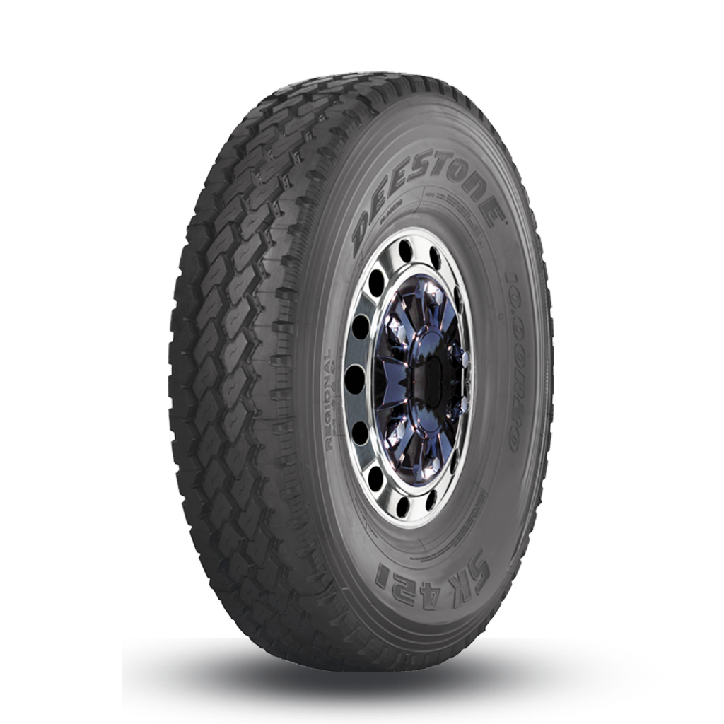 Truck and bus tires , Brand Deestone SK421 1100R20 ยางเรเดียล (ยางนอก ยางใน ยางรอง) - Chaichod
