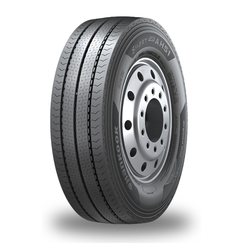 ยางรถบรรทุกและรถโดยสาร ยี่ห้อ Hankook AH51 18PR 295/80R22.5 ยางเรเดียล - ชัยโชติรวมยาง